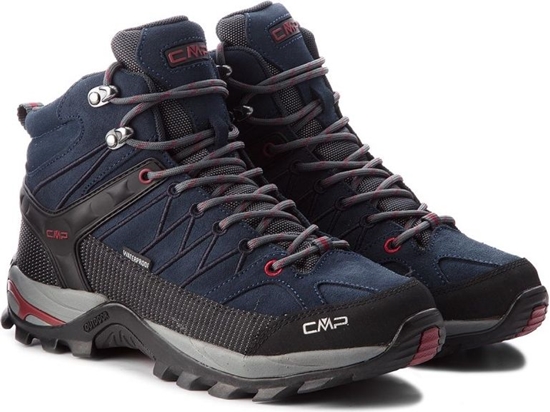 Picture of Buty trekkingowe mskie CMP Rigel Mid Trekking Shoe Wp Asphalt/Syrah r. 44 (3Q12947-62BN)