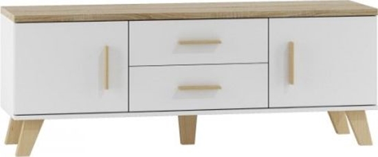 Picture of Cama Meble RTV LOTTA 140 2D2S biay+ db sonoma