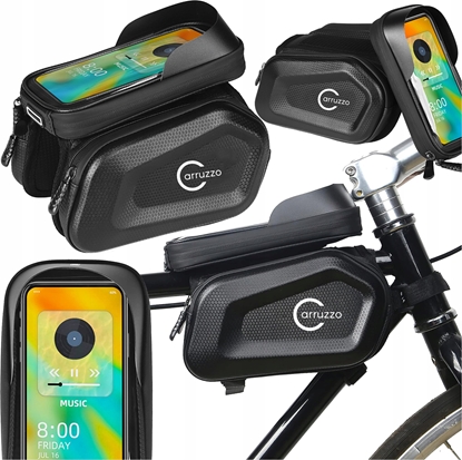 Picture of Carruzzo L34M SAKWA ROWEROWA PODWÓJNA NA TELEFON   NA RAM