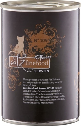 Picture of Catz Finefood Purrrr N.109 Wieprzowina puszka 400g