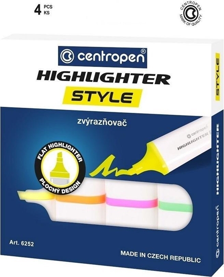 Picture of Centropen Zakrelacz fluo 4 kolory