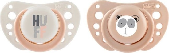 Изображение Chicco 171538 SMOCZEK PF AIR SILIKONOWY 2-6M 2SZT RÓOWY