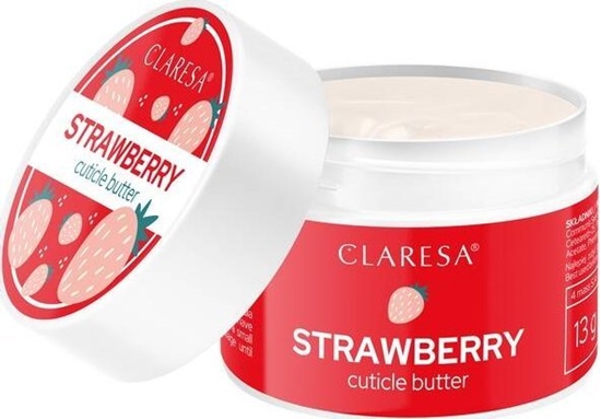 Picture of Claresa Claresa Cuticle Butter maseko do skórek Strawberry 13g