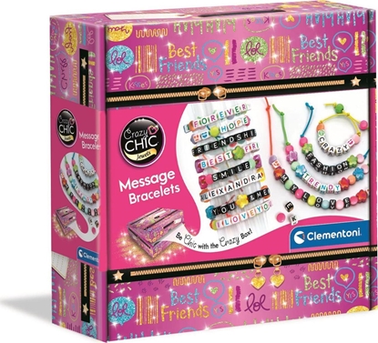 Attēls no Clementoni Crazy Chic. Bransoletki z wiadomoci