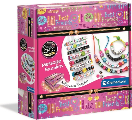 Picture of Clementoni Crazy Chic. Bransoletki z wiadomoci