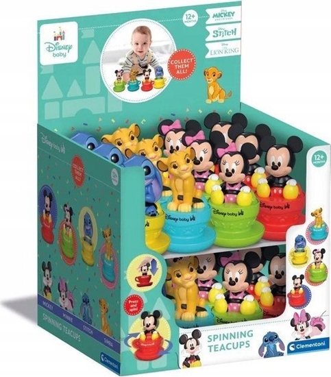 Изображение Clementoni Wirujce kubeczki Disney