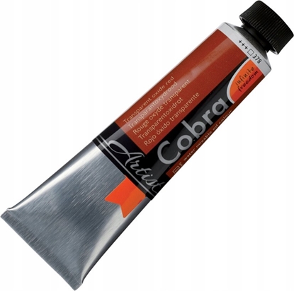 Изображение Cobra Cobra Artist Water-Mixable Oil Colour Tube Transparent Oxide Red 378