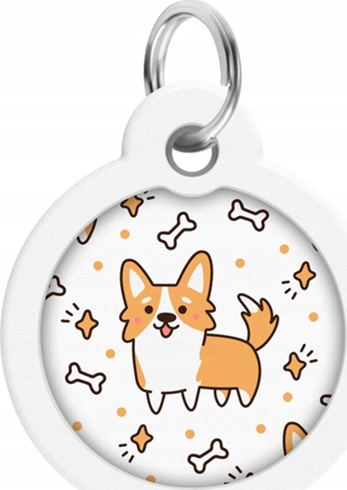 Picture of Collar WAU DOG SMART ID ADRESÓWKA KOO r. 30mm  CORGI
