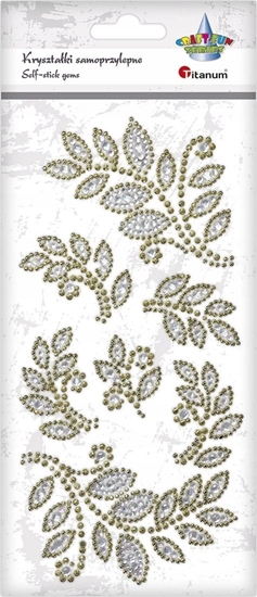 Picture of Craft with Fun Krysztaki samoprzylepne odygi 7szt