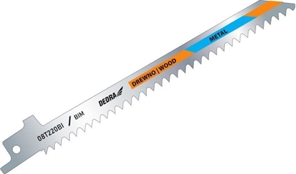 Изображение Dedra Brzeszczoty do piy szabl.150/125mm, drewno+el.met, BIM,2szt