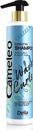 Attēls no Delia Delia Cosmetics Cameleo Fale Loki Szampon do wosów keratynowy 250ml