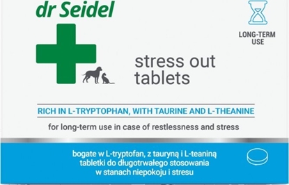 Attēls no Derma-Pharm DR SEIDEL STRESS OUT DO DUGOTRWAEGO     STOSOWANIA 10 tabl  /12