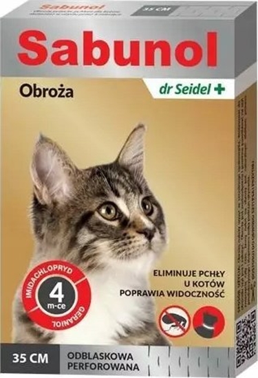 Picture of Derma-Pharm SABUNOL OBROA ODBLASKOWA DLA KOTA 35cm