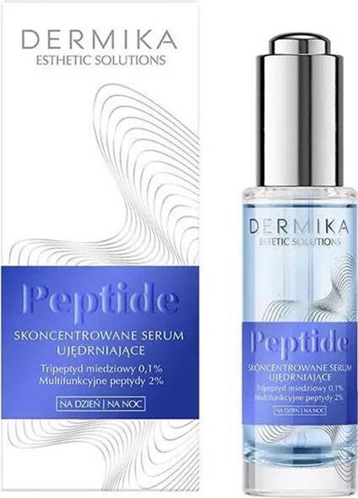 Picture of Dermika Dermika Esthetic Solutions Peptide skoncentrowane serum ujdrniajce na dzie i na noc 30ml