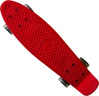 Picture of Deskorolka Master Deskorolka Mini Longboard - czerwona