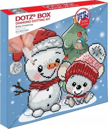 Изображение DIAMOND DOTZ DIAMOND DOTZ DOTZ BOX BABY CHRISTMAS