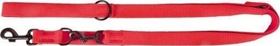 Picture of Dingo Dingo Smycz tama przeduana z tamy bawenianej 1,6cm/120-220cm czerwona