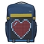 Picture of Divoom Pixoo Backpack S Premium Laikapstākļu izturīga mugursoma ar Led Pixel Art Displeju & App vadību Zila