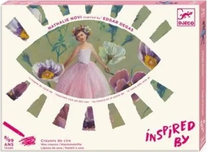 Picture of Djeco Djeco kvpimas - Tapyba su kreidelmis - Balerina