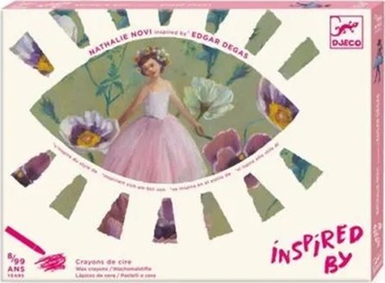 Picture of Djeco Djeco kvpimas - Tapyba su kreidelmis - Balerina