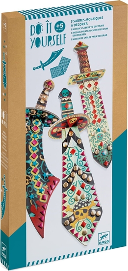 Picture of Djeco Zrób to sam mozaiki PIRACKIE SZABLE Djeco