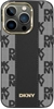 Picture of DKNY DKNY Leather Checkered Mono Pattern MagSafe - Etui iPhone 14 / 15 / 13 (czarny)
