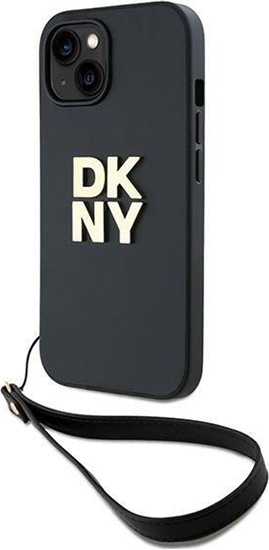 Picture of DKNY DKNY Wrist Strap Stock Logo - Etui iPhone 15 Plus (czarny)