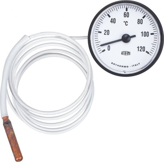 Изображение Domer Termometr z kapilar bia tarczowy 63mm (5720)