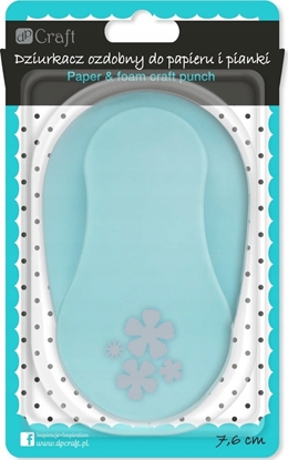 Attēls no DP Craft Dziurkacz ozdobny 7,6cm kwiatki