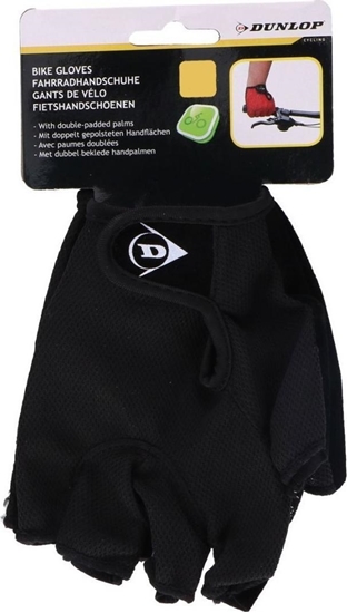 Изображение Dunlop Rkawiczki rowerowe Dunlop Senior rozmiar L - czarny