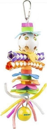 Изображение Duvo+ Duvo+ Zabawka Dla Ptaków Kolorowy Mix 22x14x5,5cm