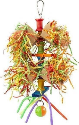 Изображение Duvo+ Duvo+ Zabawka Dla Ptaków Papierowe Frdzle 33x17,2x4,5cm