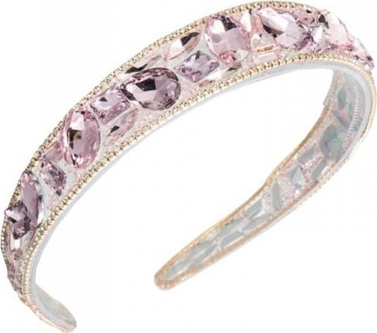 Изображение eCarla OPASKA DO WOSÓW Krysztaowa Róowa O412R