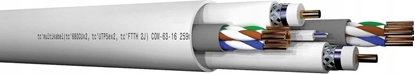 Picture of Elpio Przewód MULTIKABEL 2XTC80 CU (1,02/A/OPLOT 80% RG6 + 2XUTP5E+ 1XFTTH 2J) 26436 Elpio