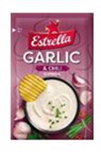 Picture of ESTRELLA Dip mērce ar ķiploku un čili garšu  13g