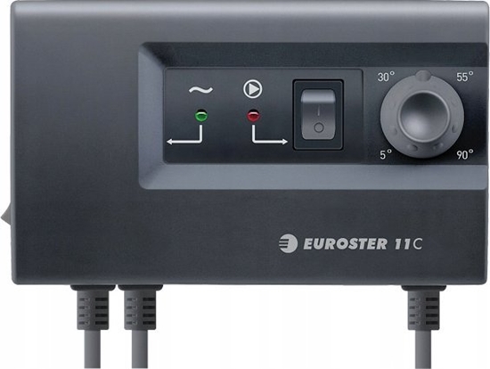 Picture of Euroster Sterownik pompy Euroster E11C czarny
