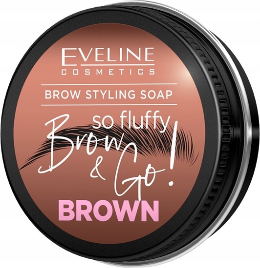 Picture of EVELINE_Brow & Go! mydo do stylizacji brwi Brown 25g