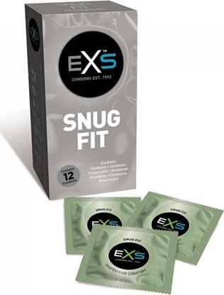 Picture of EXS EXS_Snug Fit Condoms dopasowane prezerwatywy 12szt.
