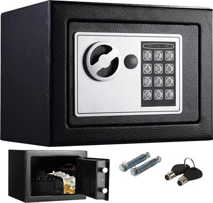 Picture of ExtraLink EXTRALINK HOME SEJF NA ZAMEK ELEKTRONICZNY CYFROWY SZYFR KASETKA PANCERNA KLUCZE S-406