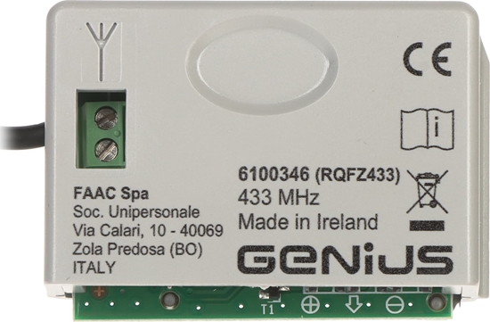 Picture of Faac MODU RADIOWY DO BRAM GENIUS-XF433 FAAC