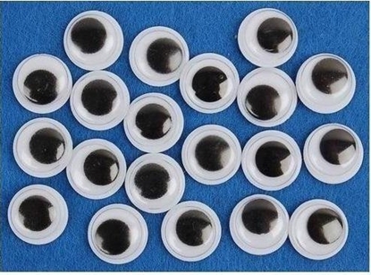 Attēls no FANDY Ruchome oczka 10mm 20szt