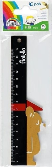 Picture of Fiorello Linijka drewniana 15cm mi miarka FIORELLO