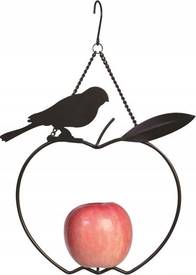 Picture of Garden&Fun Karmnik dla ptaków do zawieszania owoców lub kul tuszczowych, metalowy, 23x22,5cm