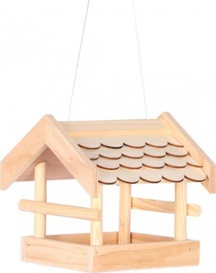 Picture of Garden&Fun Karmnik dla ptaków, drewniany, 22x21,5x20 cm