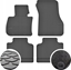 Picture of GeyerHosaja Dywaniki gumowe do BMW 2 F46