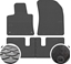 Изображение GeyerHosaja Dywaniki gumowe do Citroen C4 Picasso II