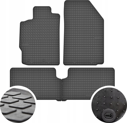 Attēls no GeyerHosaja Dywaniki gumowe do Toyota Yaris II (2005-2011)