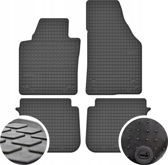 Picture of GeyerHosaja Dywaniki gumowe do VW Caddy III typ 2K
