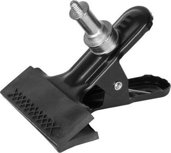 Изображение GlareOne Klips studyjny z trzpieniem uniwersalny metalowy