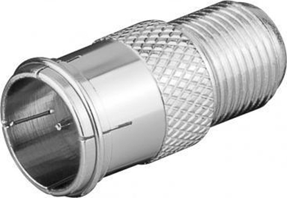 Изображение Goobay Adapter F: Wtyk F (szybki) Gniazdo F